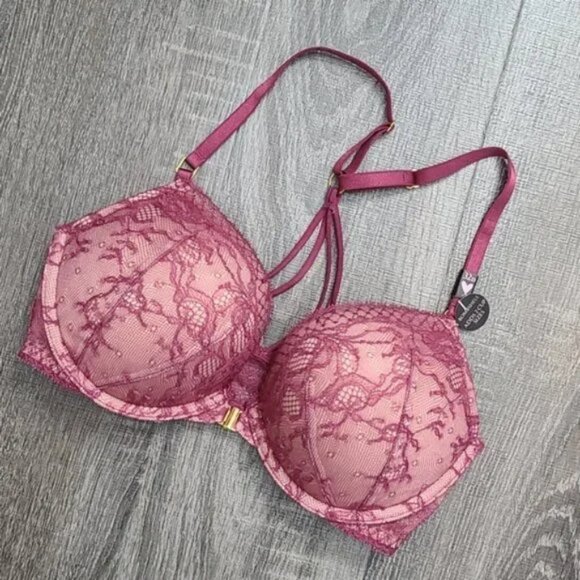 Victoria's Secret "Bombshell" lace push-up Bra - Picture 4 of 5